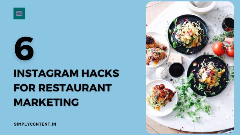 6 Effective Instagram hacks for Restaurant Marketing